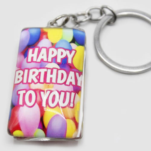 Load image into Gallery viewer, Happy Birthday Acrylic Keychain &amp; Bag Hanging
