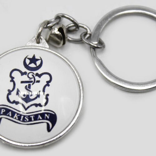 Load image into Gallery viewer, Pakistan Navy Acrylic Keychain &amp; Bag Hanging (KC5245)
