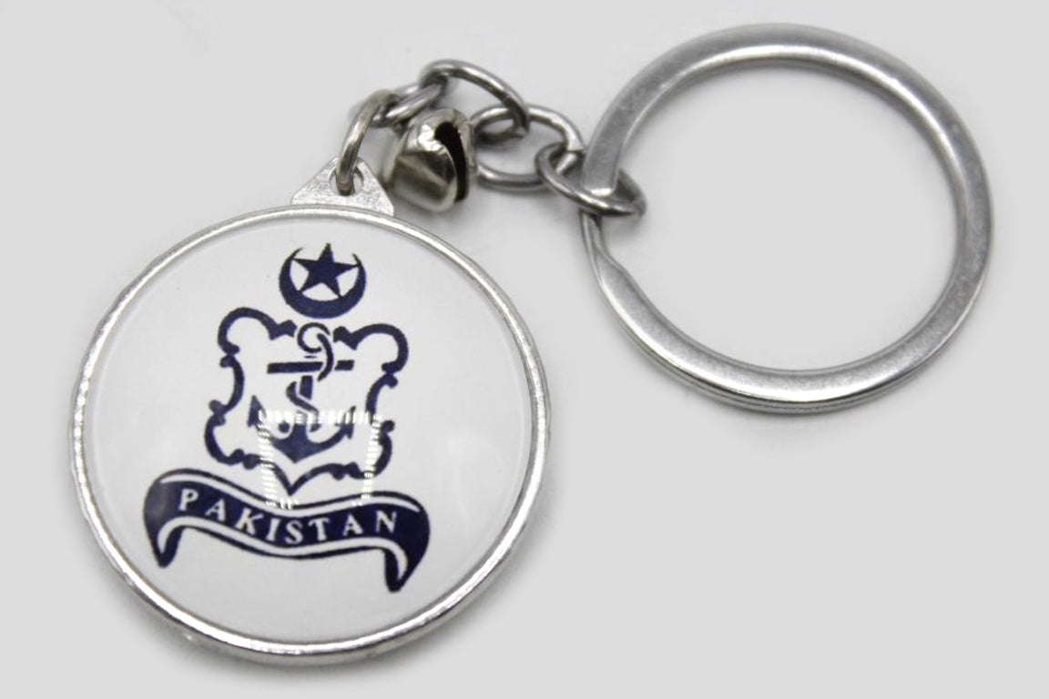 Pakistan Navy Acrylic Keychain & Bag Hanging (KC5245)
