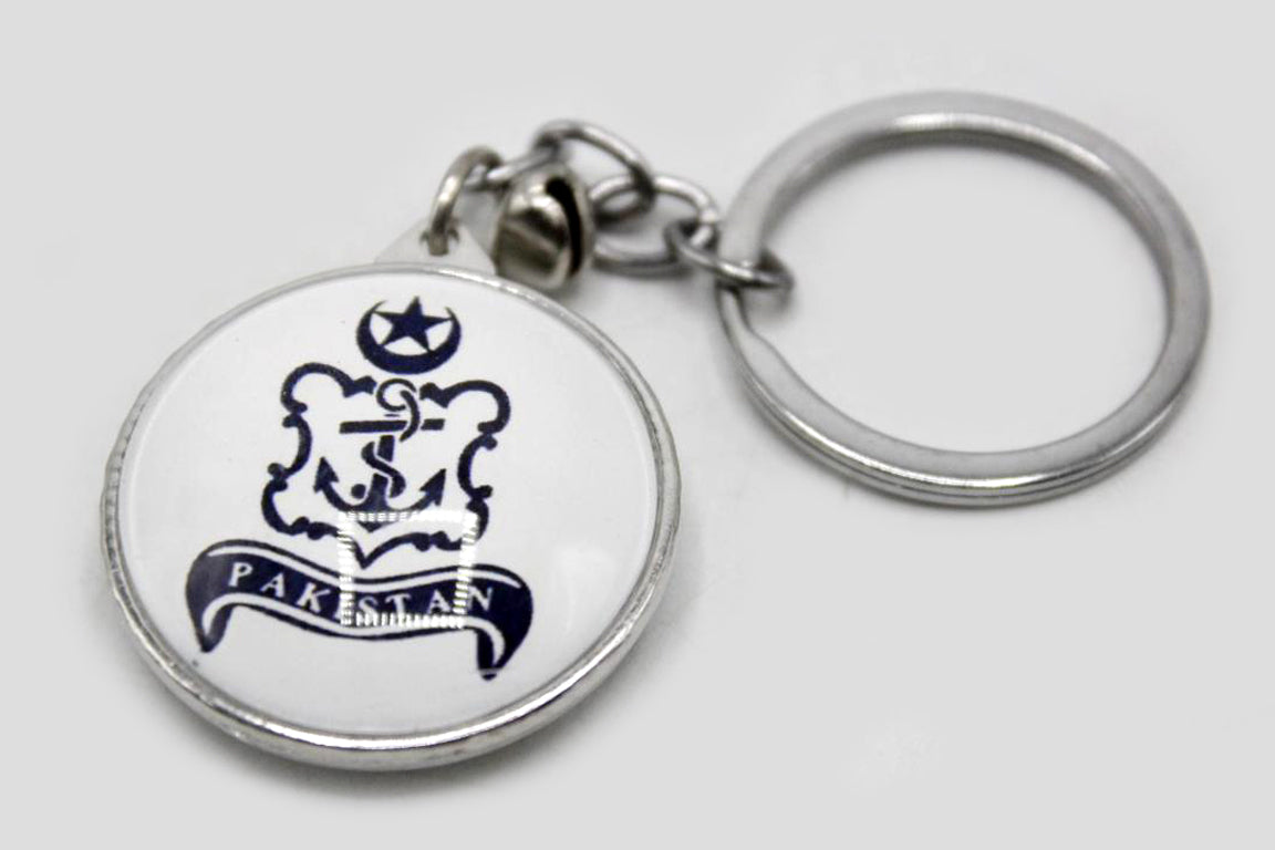 Pakistan Navy Acrylic Keychain & Bag Hanging (KC5245)