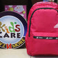 Adidas Pink School Bag / Travel Backpack (M993)