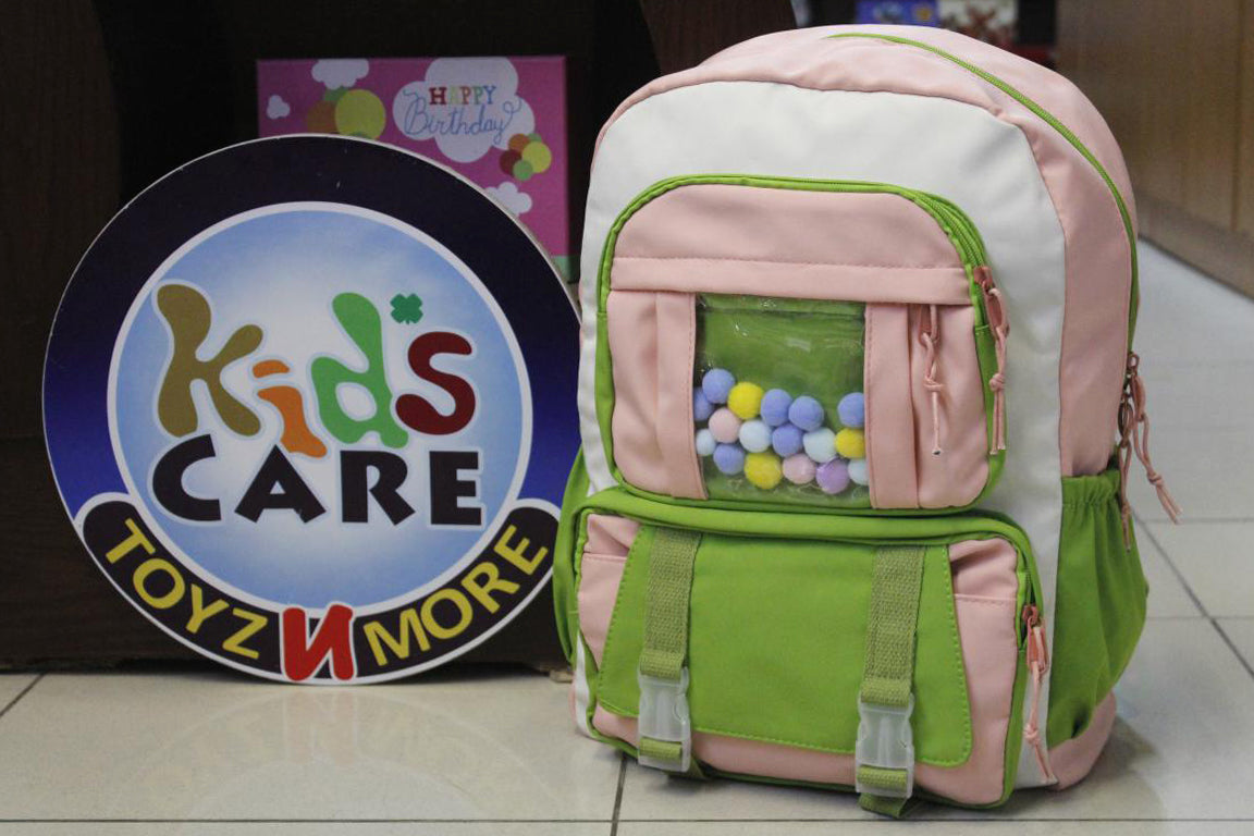 Stylish Green School Bag / Travel Backpack (GY60#)