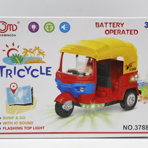 Load image into Gallery viewer, Rickshaw Bump &amp; Go Battery Operated Toy (3788B)
