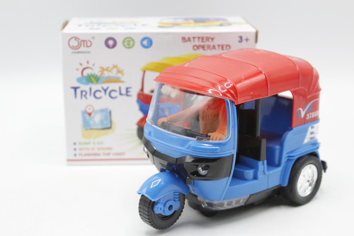 Rickshaw Bump & Go Battery Operated Toy (3788B)