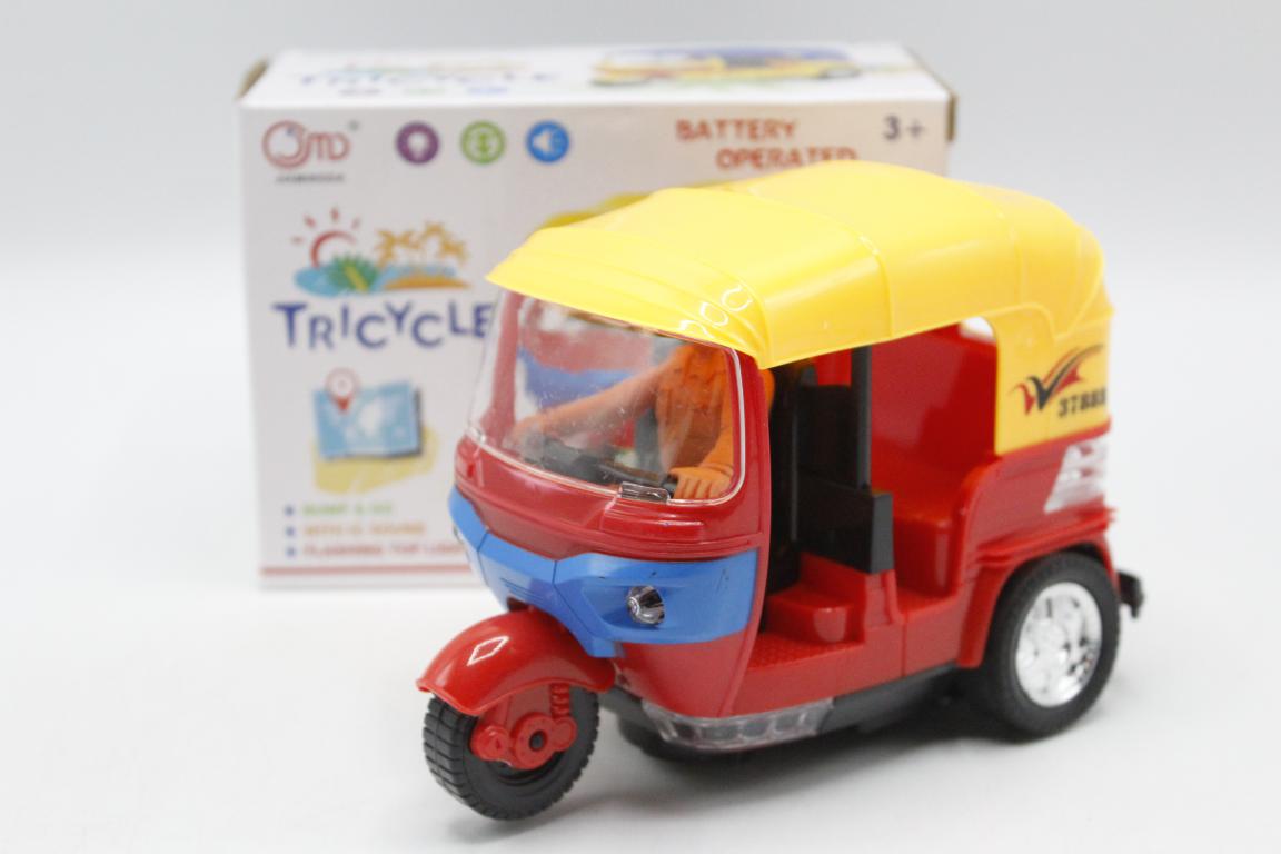 Rickshaw Bump & Go Battery Operated Toy (3788B)