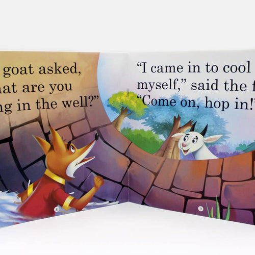 Load image into Gallery viewer, The Fox And The Goat Story Book

