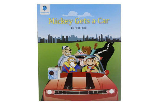 Mickey Gets A Car Reader And Story Book