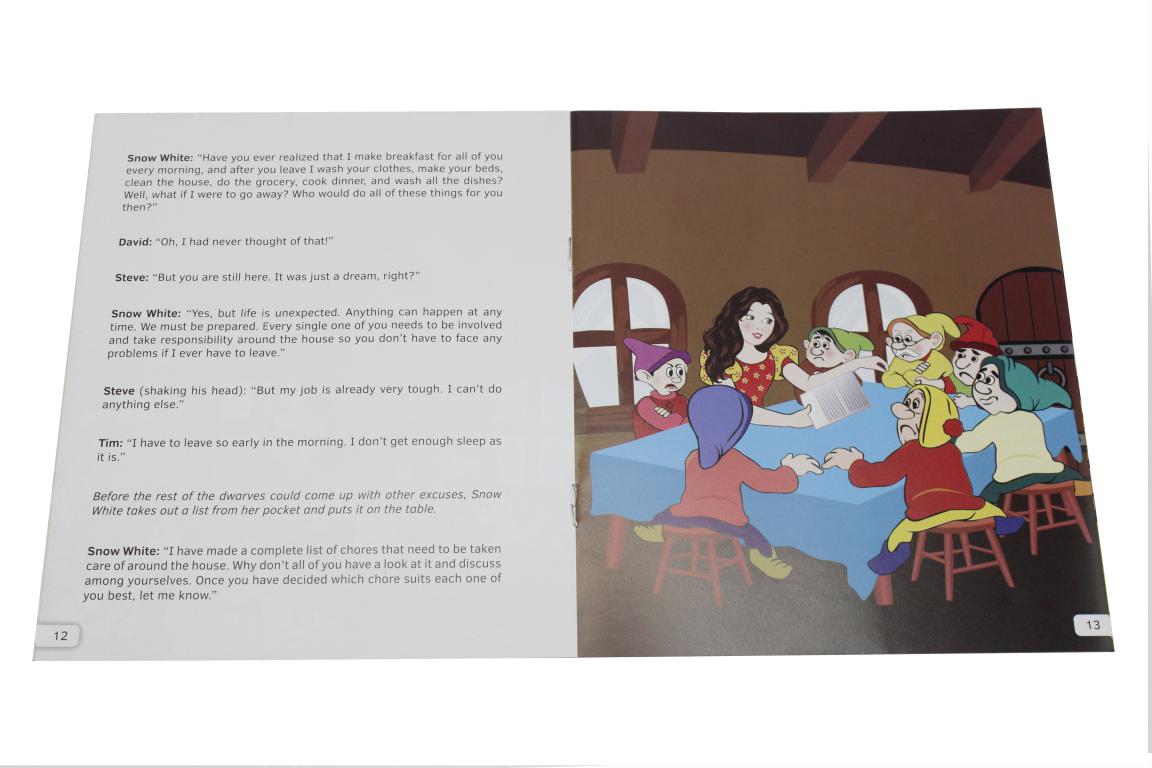 Snow White And The Seven Dwarves Reader And Story Book