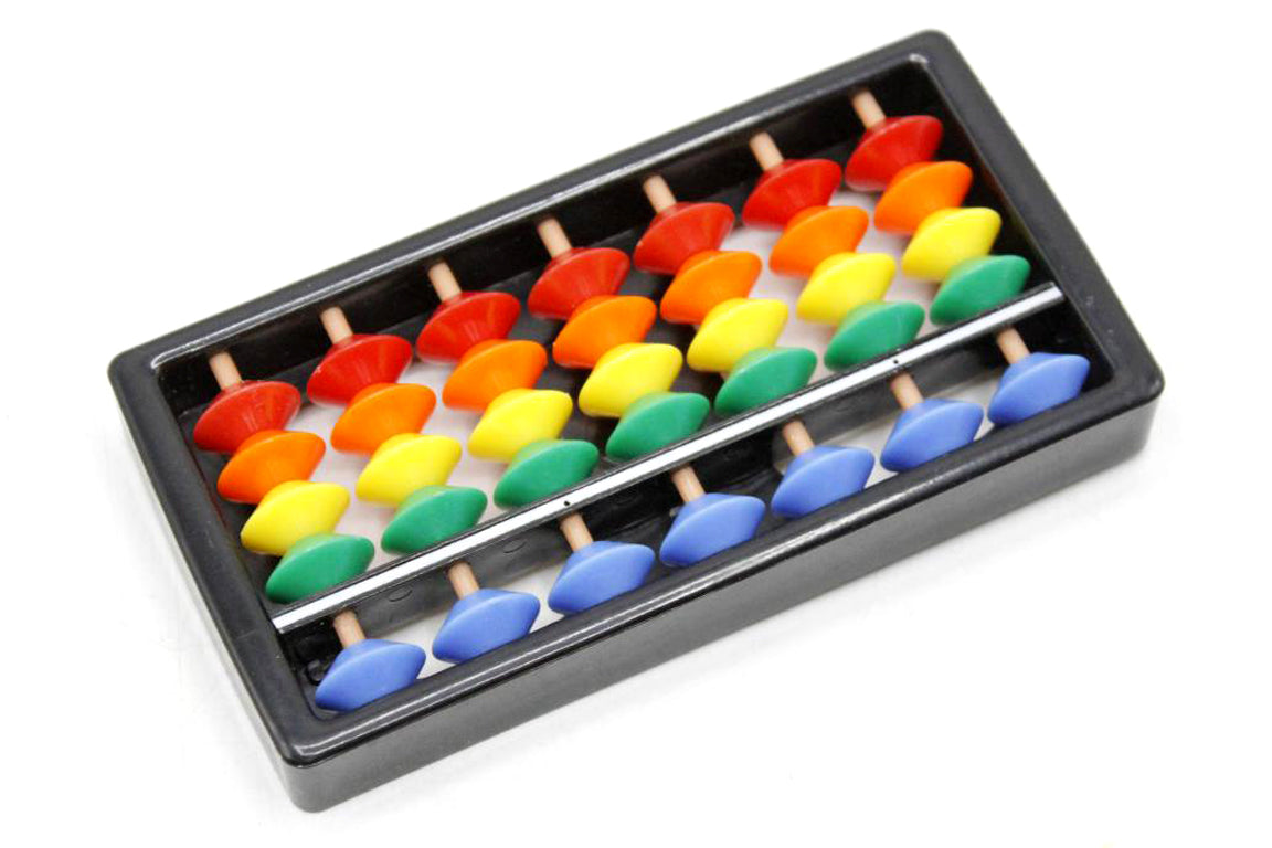 Student 7 Row Abacus Children's Puzzle Early Learning Toys Primary School Learning Tools Education Math Toys (KC5326)