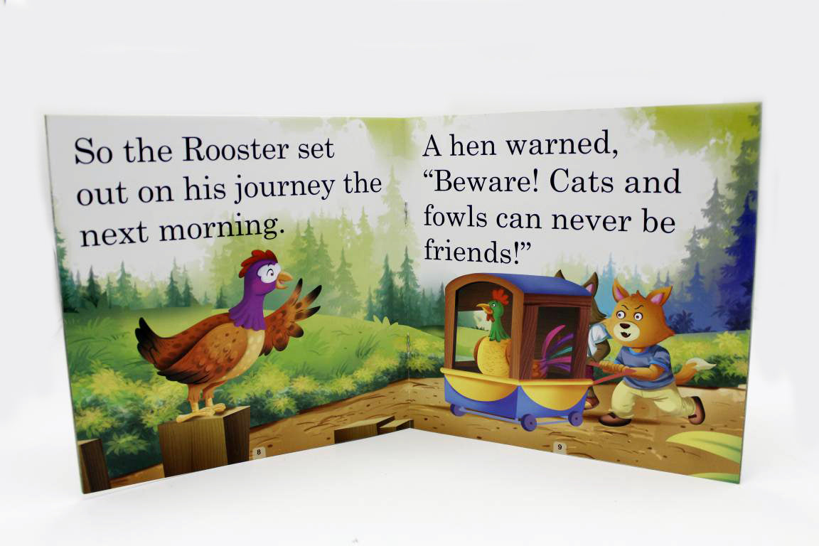 The Rooster And The Cats Story Book