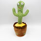 Cactus Dancing Repeat Sing Rechargeable Toy (KC5038)