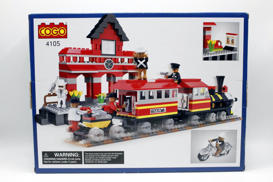 Cogo City Train Building Blocks (4105)