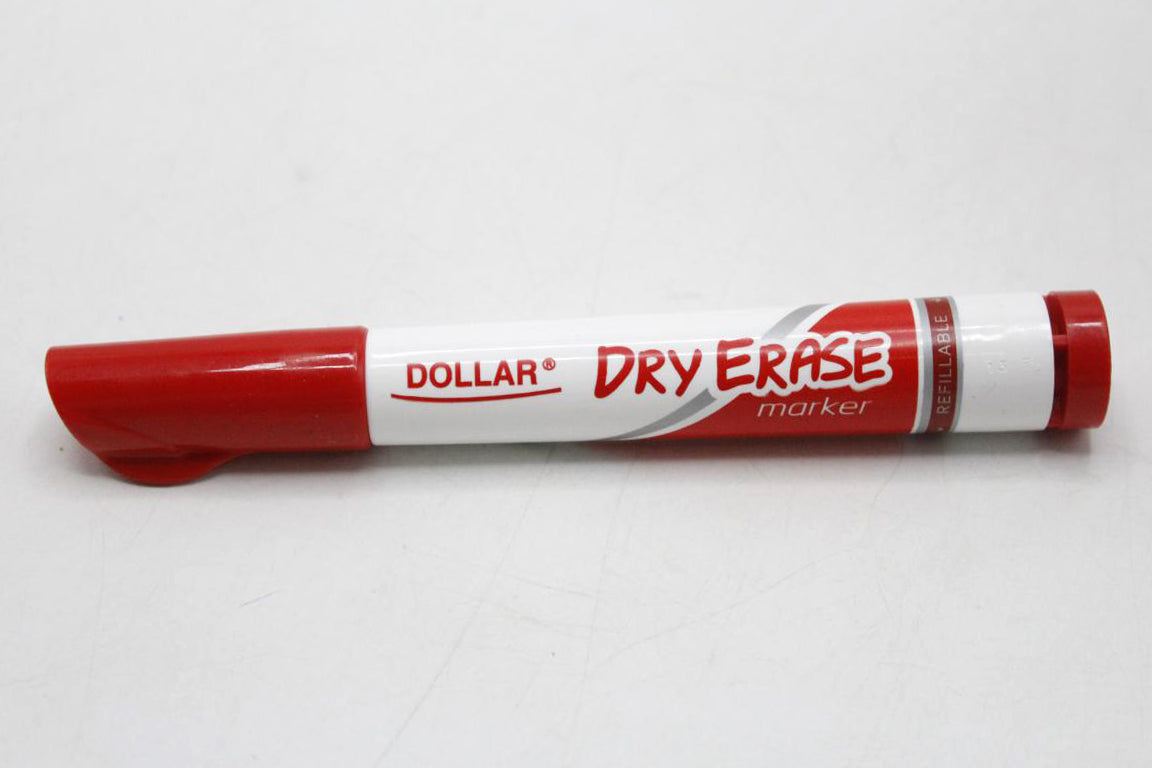 Dollar Dry Erase Marker Red
