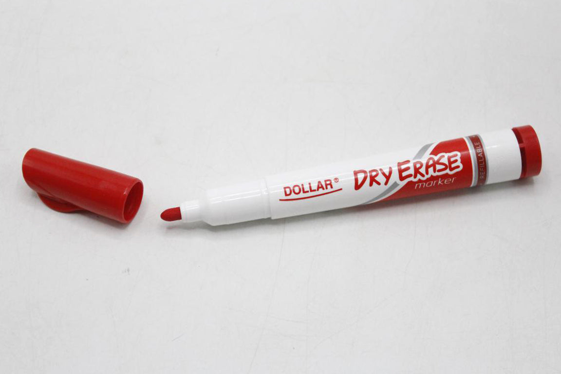 Dollar Dry Erase Marker Red