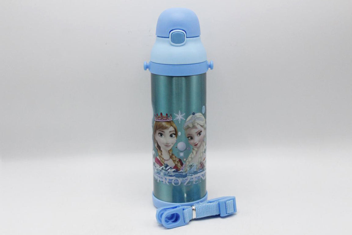 Frozen Blue Thermal Metallic Water Bottle (MT-500)