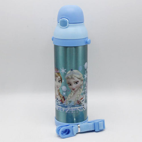 Load image into Gallery viewer, Frozen Blue Thermal Metallic Water Bottle (MT-500)
