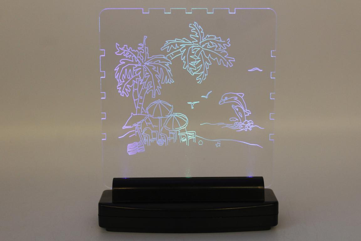 Table Frame With Light (H514)