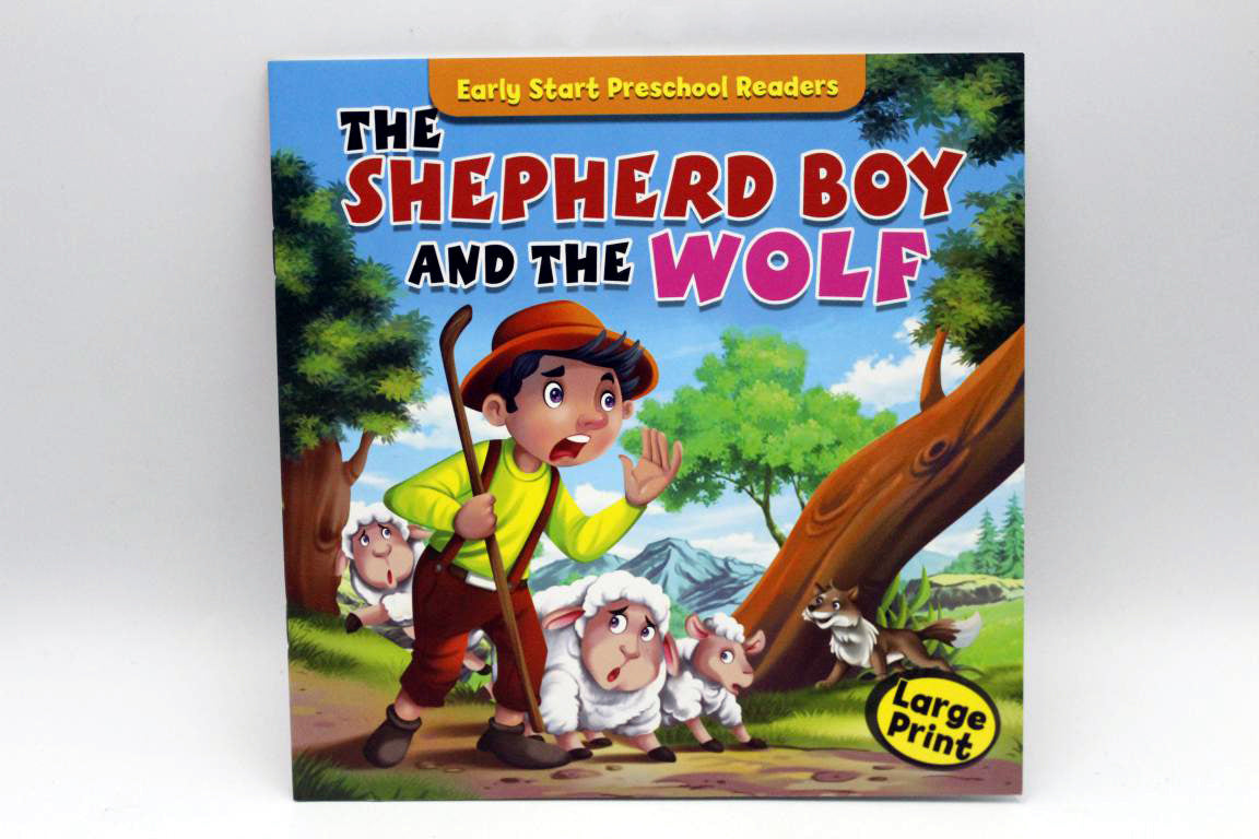 The Shepherd Boy And The Wolf Story Book