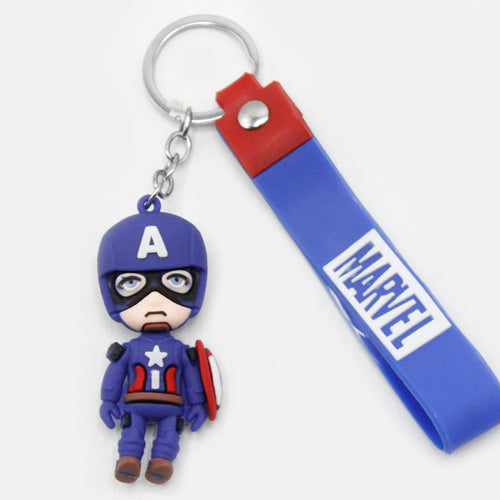 Load image into Gallery viewer, Captain America Keychain With Bracelet (KC5330)
