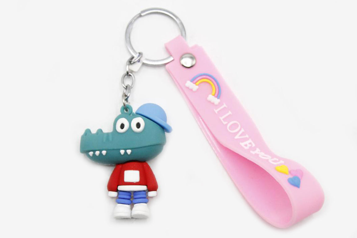 Crocodile Keychain With Bracelet (KC5329)
