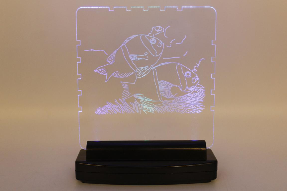 Table Frame With Light (H514)
