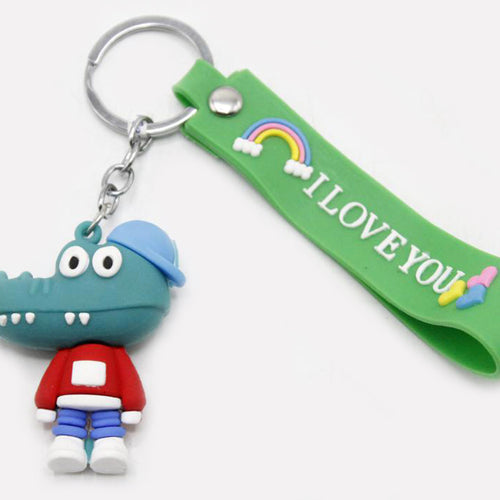 Load image into Gallery viewer, Crocodile Keychain With Bracelet (KC5329)
