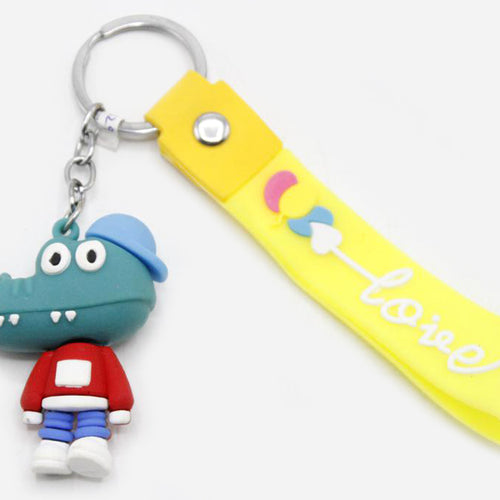 Load image into Gallery viewer, Crocodile Keychain With Bracelet (KC5329)
