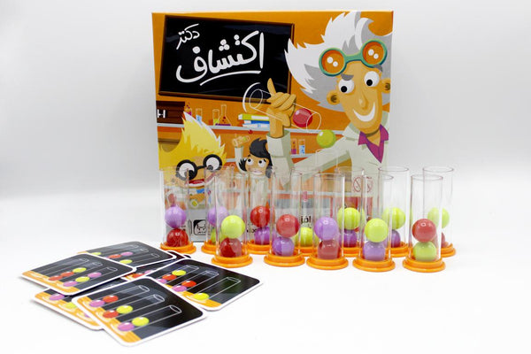 Dr. Ekteshaf Test Tube And Balls Game (058)