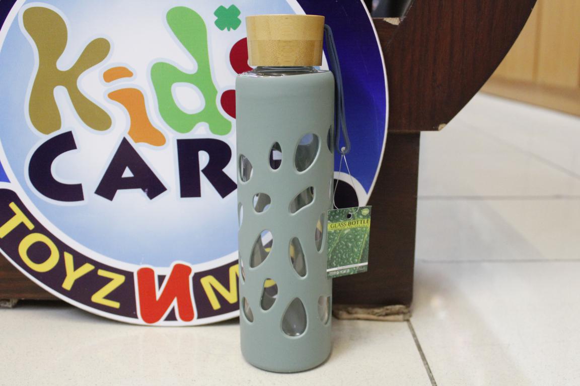Bamboo Glass Bottle 500 ml (5092A)
