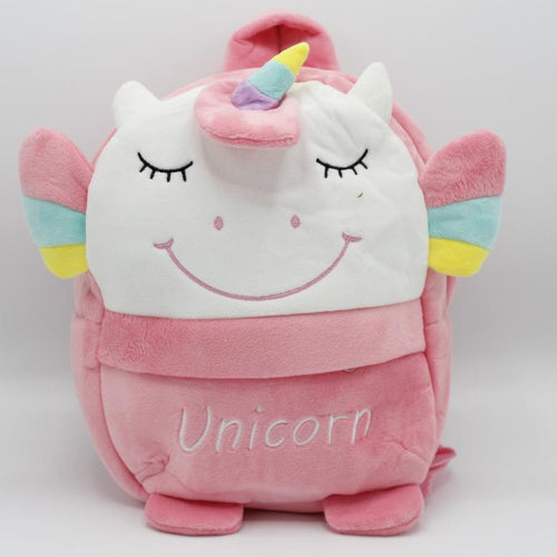 Load image into Gallery viewer, Unicorn Stuffed Bag 14 Inches For KG-1 And KG-2 (CBN995)
