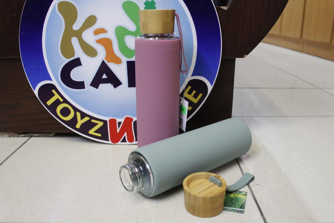 Bamboo Glass Bottle 500 ml (5093)