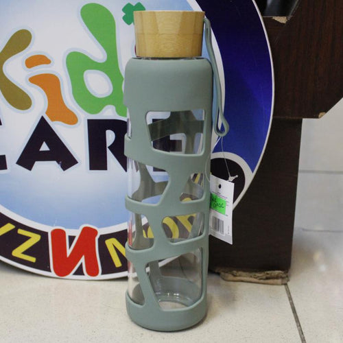 Load image into Gallery viewer, Bamboo Glass Bottle 500 ml (5092C)
