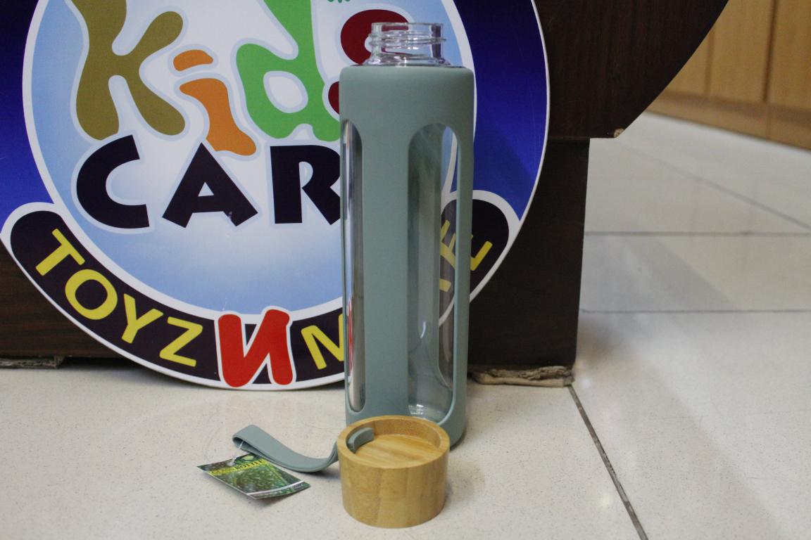 Bamboo Glass Bottle 500 ml (5092B)