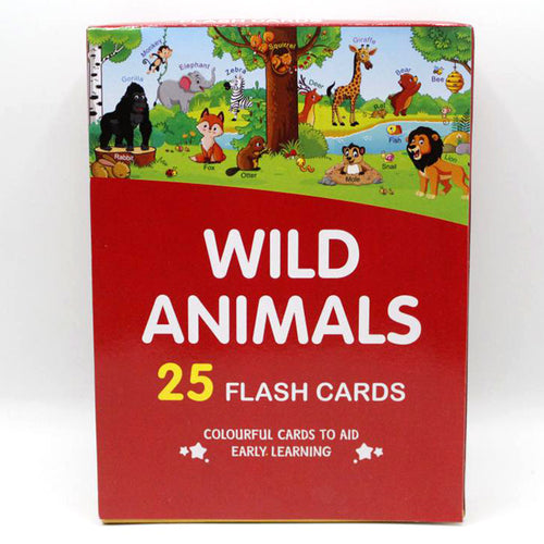 Load image into Gallery viewer, Wild Animals Flash Cards (1016)
