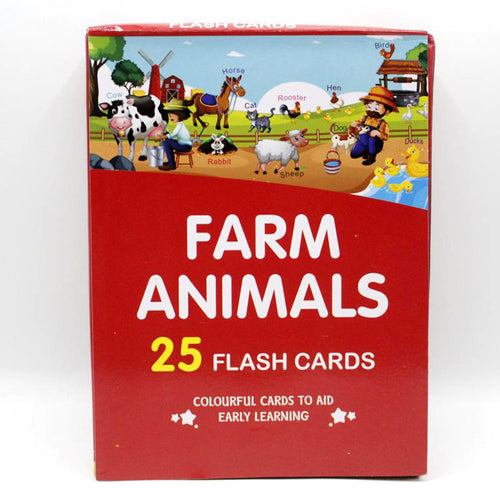 Load image into Gallery viewer, Farm Animals Flash Cards (1017)
