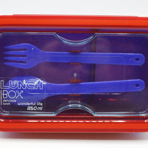 Load image into Gallery viewer, Mario Lunch Box With Partition And Spoon, Fork
