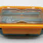 Mario Lunch Box With Partition And Spoon, Fork