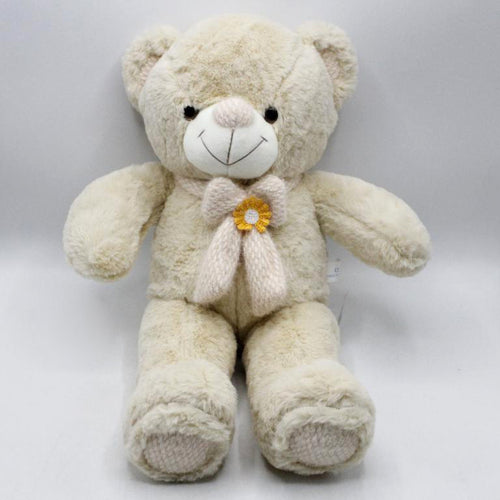 Load image into Gallery viewer, Cute Teddy Bear Off White with Bow 19 Inches (KC5381)
