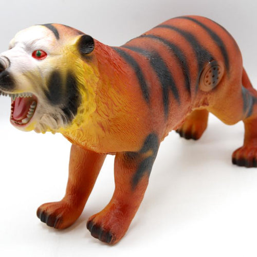 Load image into Gallery viewer, Tiger Rubber Toy With Sound (3424A)
