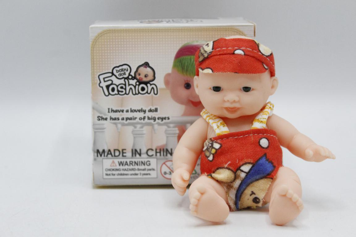 Mini Baby Silicone Small Doll (881D)
