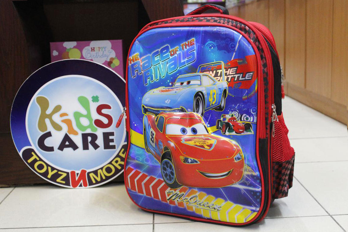 Mc Queen Cars School Bag For Grade-3 to Grade-6 (A3141-17)