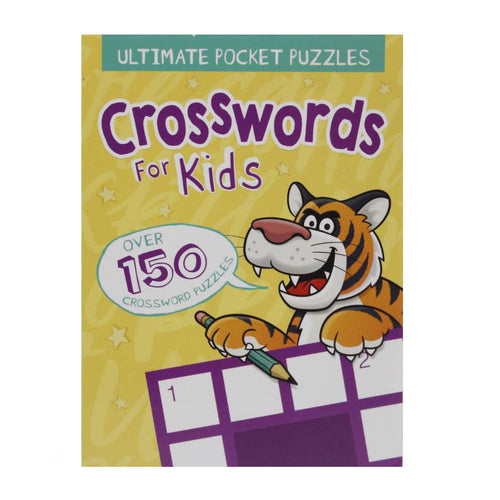 Load image into Gallery viewer, Crosswords For Kids Ultimate Pocket Puzzle Book
