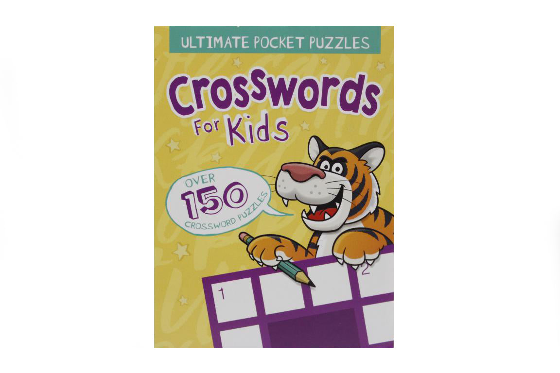 Crosswords For Kids Ultimate Pocket Puzzle Book