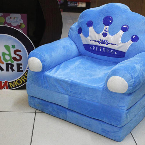 Load image into Gallery viewer, Prince Sofa Cum Bed Blue (KC5277)
