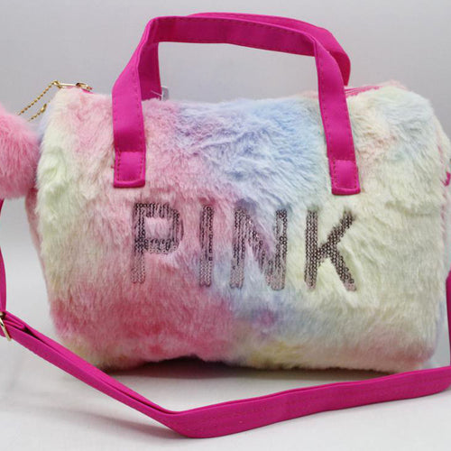 Load image into Gallery viewer, Multicolor Fur Hand Bag (020)
