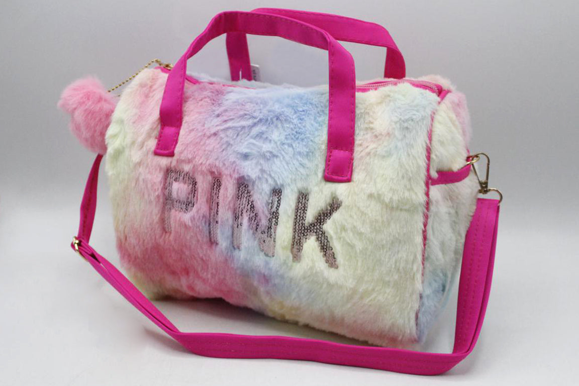 Multicolor Fur Hand Bag (020)