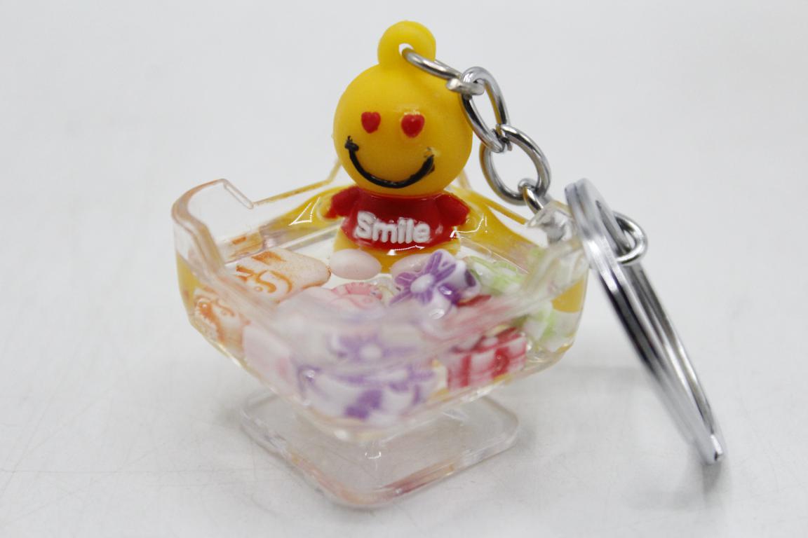 Cartoon Character Acrylic Keychain