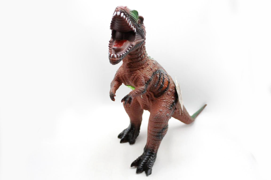 Tyrannosaurus Rex T-Rex Dinosaur Rubber Toy With Sound (HY520)