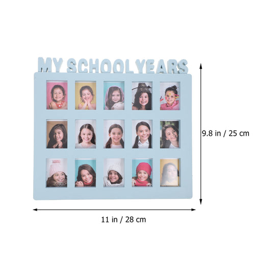 Load image into Gallery viewer, My School Years Photo Frame Blue (AM1624)
