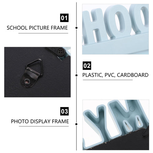 Load image into Gallery viewer, My School Years Photo Frame Blue (AM1624)

